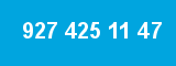 927 425 11 47 927 425 11 47